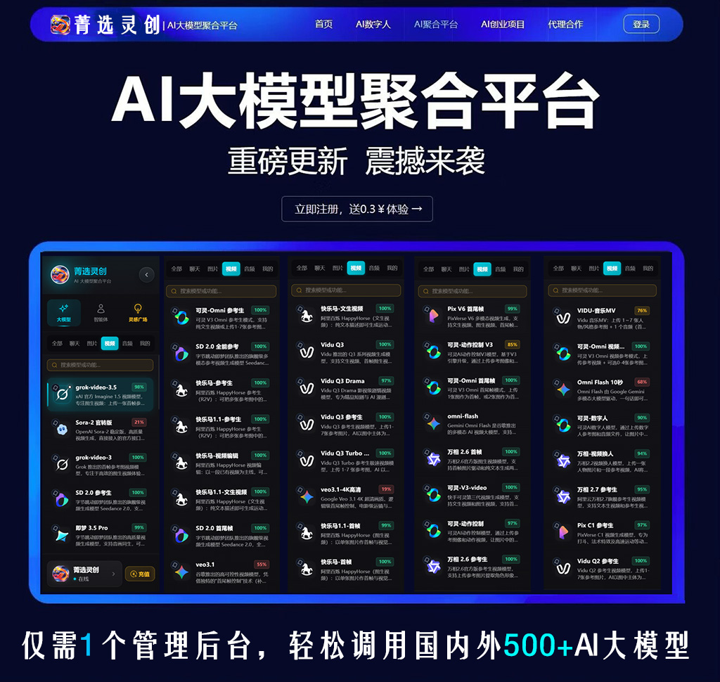 菁选灵创视频创作服务示意